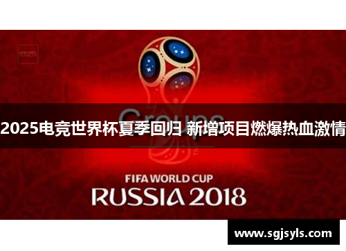 2025电竞世界杯夏季回归 新增项目燃爆热血激情